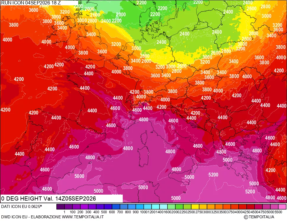 mappa Quota Zero Termico