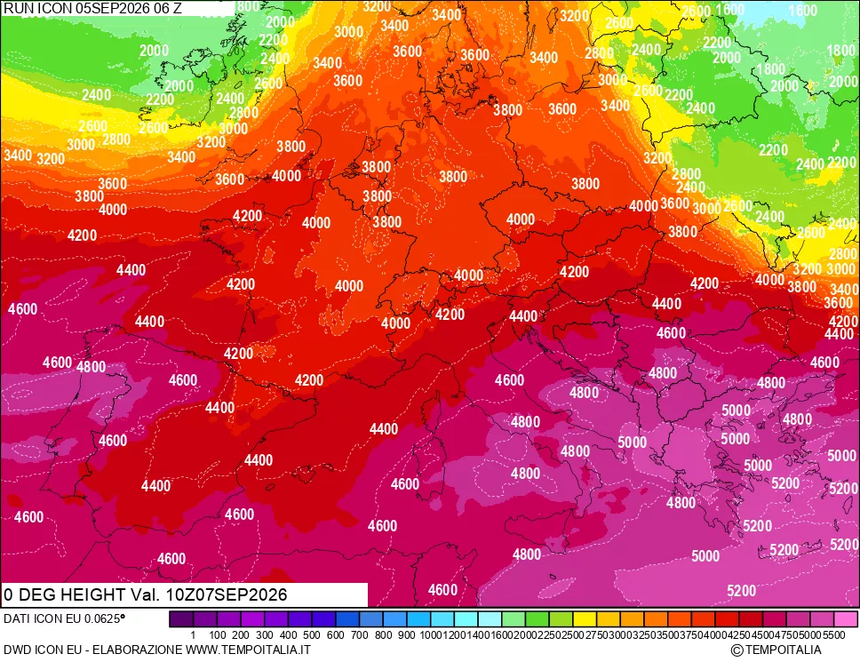 mappa Quota Zero Termico