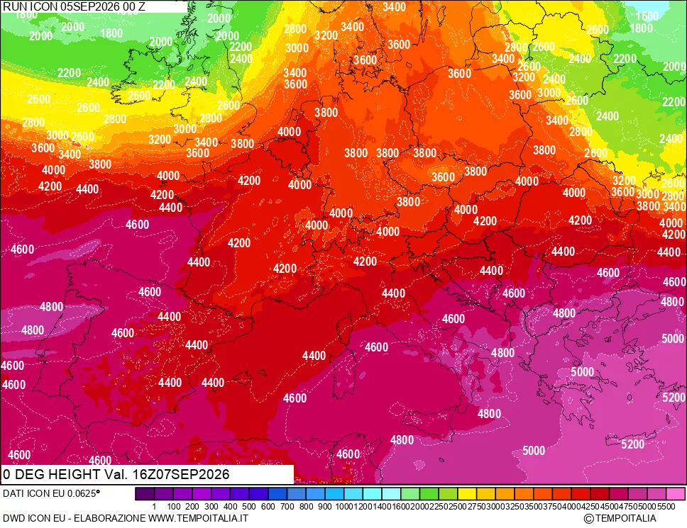 mappa Quota Zero Termico