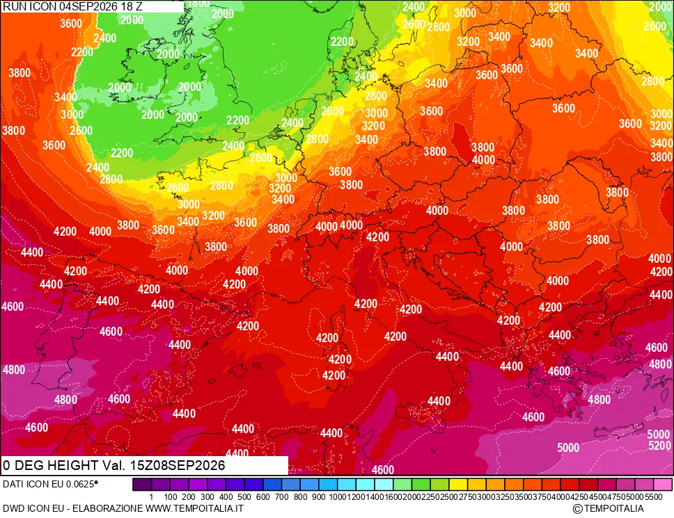 mappa Quota Zero Termico