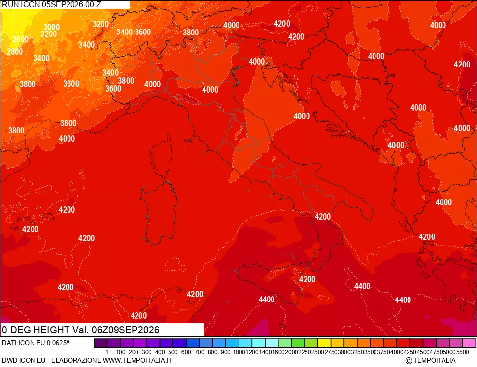 mappa Quota Zero Termico