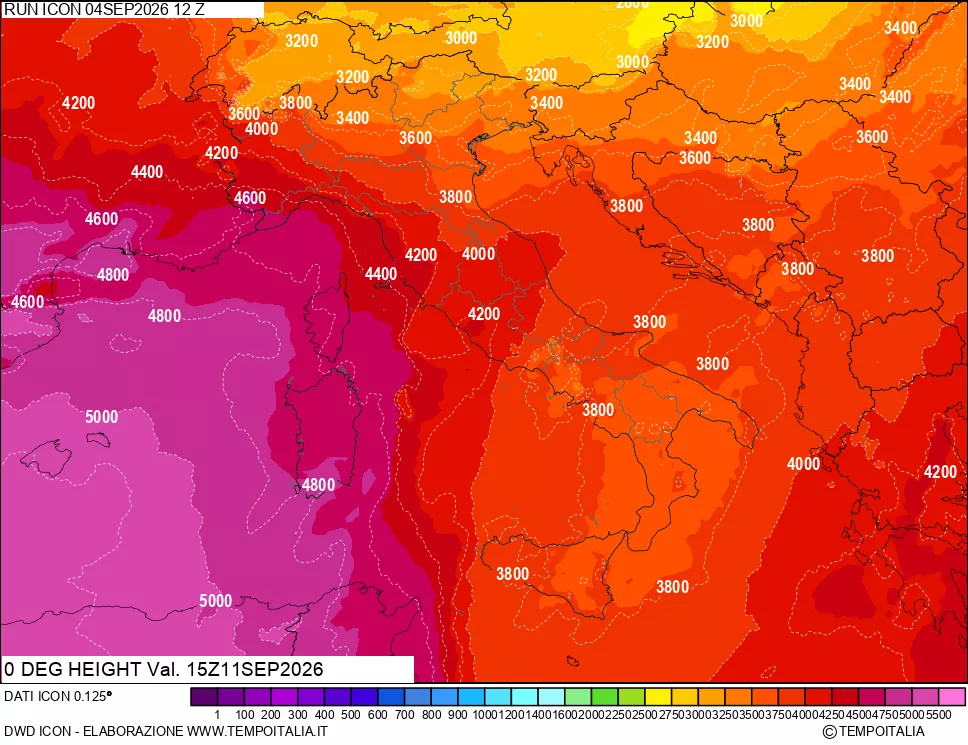 mappa Quota Zero Termico