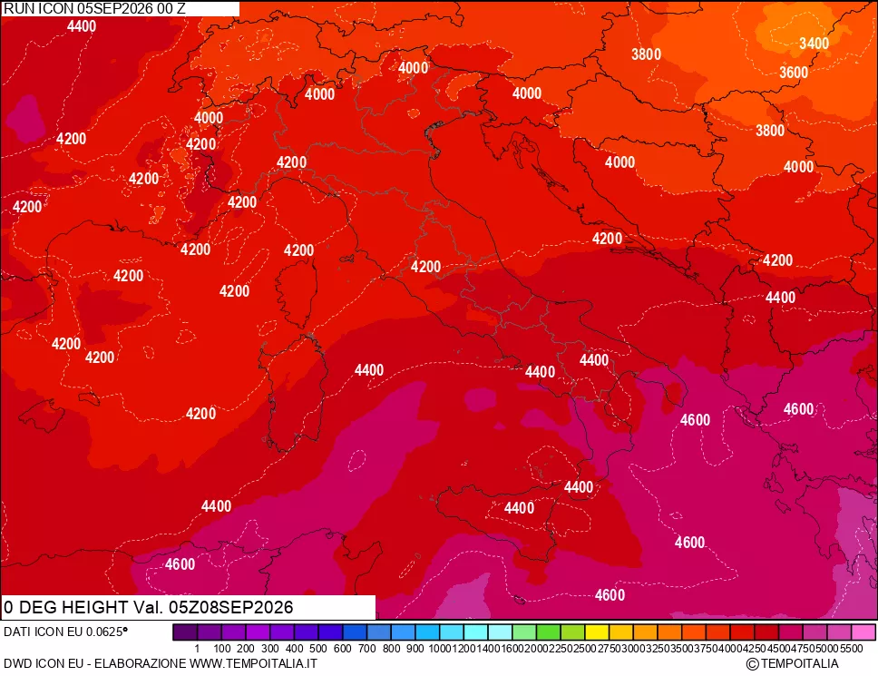 mappa Quota Zero Termico