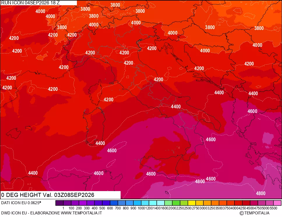 mappa Quota Zero Termico